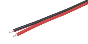 2468 red black 26-18AWG lead wire