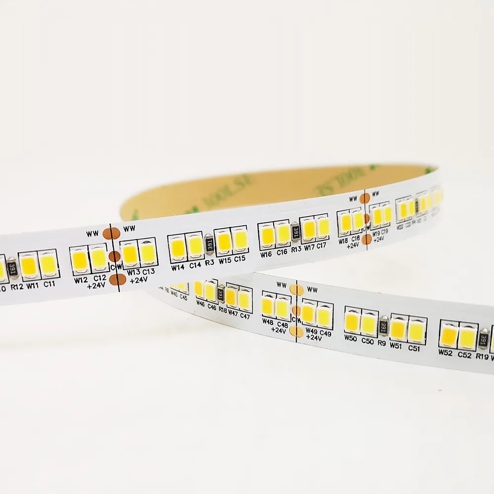 Dimmable Color Temperture 24V 240LED 2835 Biege LED Streifen