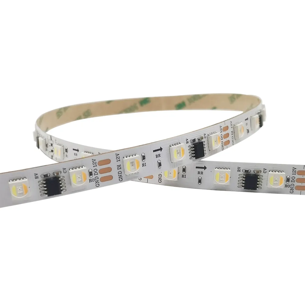 Pixel Chasing RGBWW LED strip 12V24V 60LED