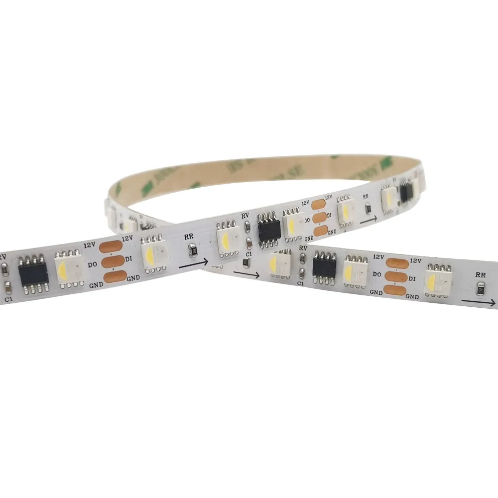 Pixel Chasing SPI RGBW LED strip 12V24V 60LED