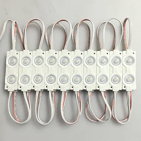 12V 2LEDs 2835SMD injection led module lights with 165°Lens 1