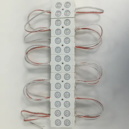 12V 4LEDs 2835 injection with 165°Lens led light module 2