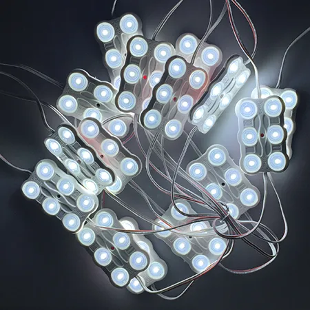 12V 6LEDs 2835 injection with 165°Lens led module for signage 4