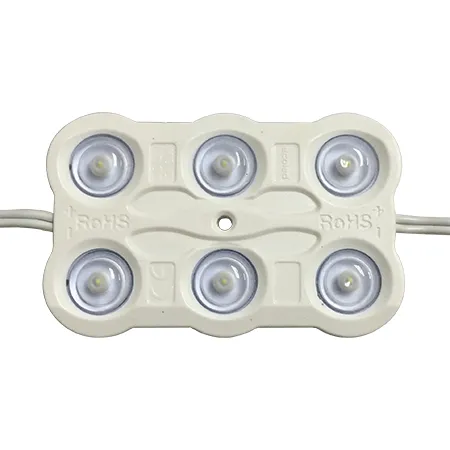 12V 6LEDs 2835 injection with 165°Lens led module for signs