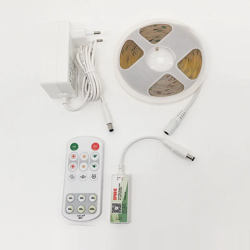 Smart LED Strip light Kit -COB strip- Single color-Music Sync APP Control Bluetooth 1